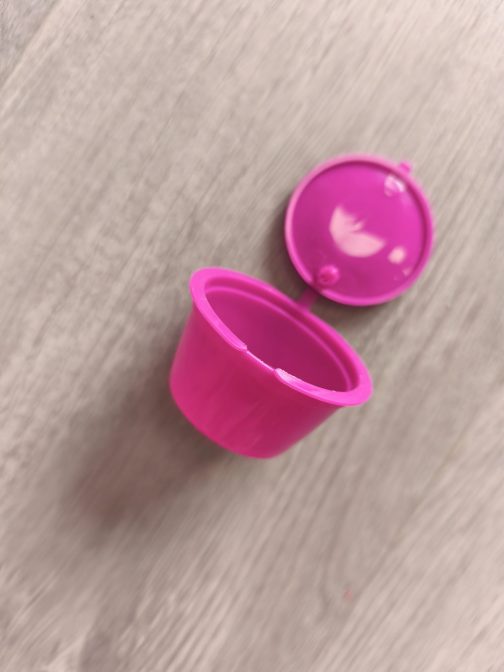 Cápsula de café recargable rosa - Imagen 8