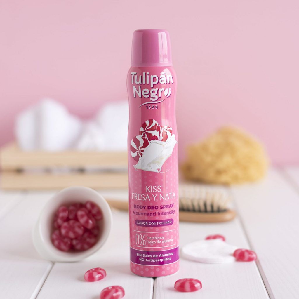 Desodorante Spray Fresa y Nata