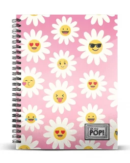 Cuaderno A4 Oh My Pop Happy Flower