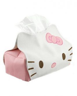 Funda caja de pañuelos Hello Kitty