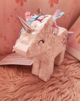 Mini piñata unicornio