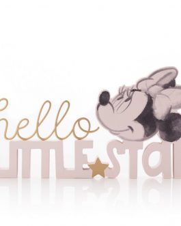 Letrero Minnie Mouse – Hello Little Star