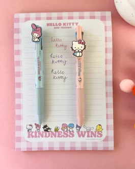 Set bolígrafos Hello Kitty y My Melody