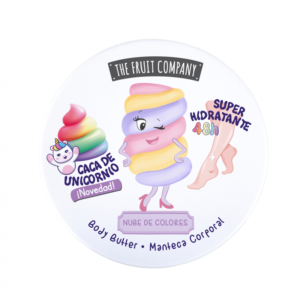 Manteca corporal nube de colores - Imagen 4