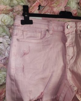 Shorts vaquero rosa