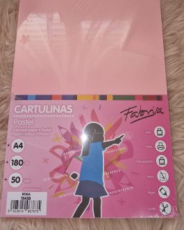 Pack cartulinas rosas