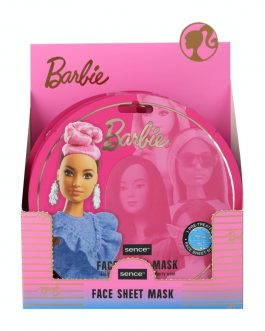 Mascarilla facial Barbie azul fresa
