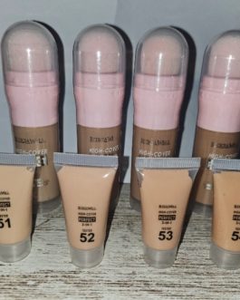 Base correctora maquillaje esponja