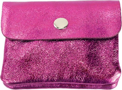 Cartera piel fucsia moda - Image 3
