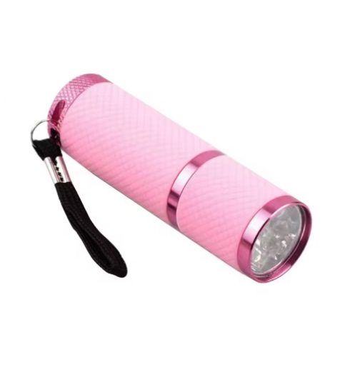 Linterna UV rosa