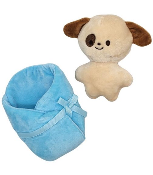 Peluches Gato o Perro con manta - Imagen 2