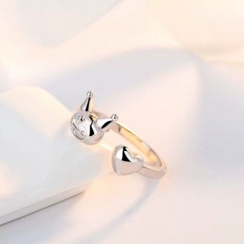 Anillo plata Kuromi - Imagen 3
