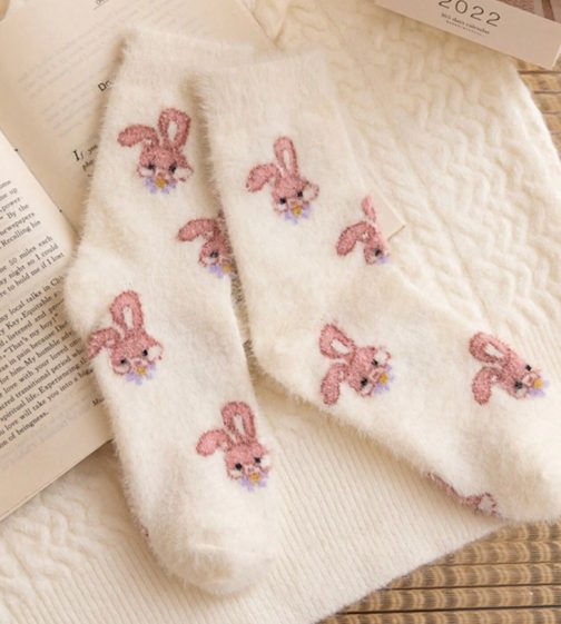 Calcetines pelito conejos - Imagen 5