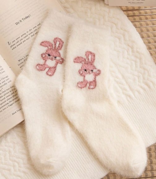 Calcetines pelito conejos - Imagen 3