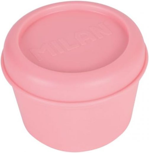 Fiambrera redonda rosa Milan