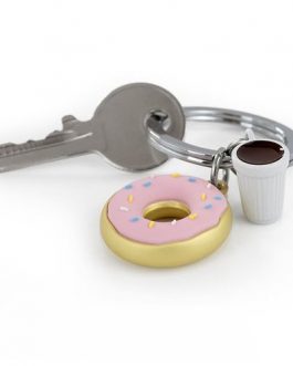 Llavero café donut