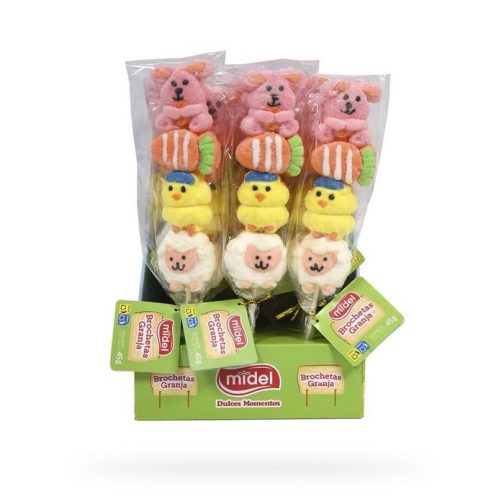 Brocheta nubes animales