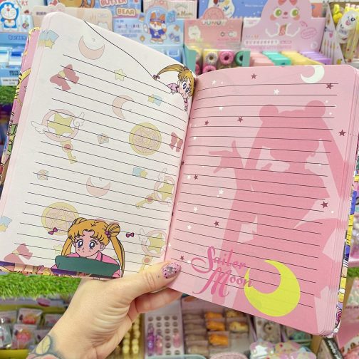 Cuaderno Sailor Moon cuero - Imagen 2
