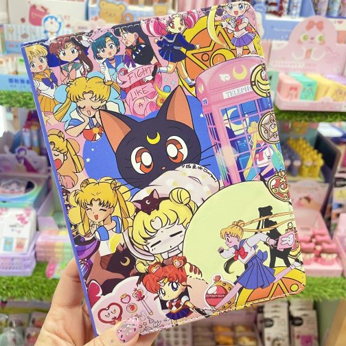 Cuaderno Sailor Moon cuero