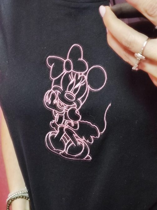 Camiseta Minnie bordada - Imagen 3