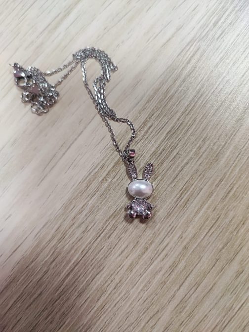Collar conejo brillante - Imagen 4