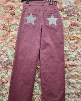 Pantalón Estrellas plateadas