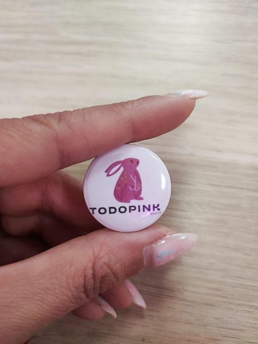 Mini chapa Todo Pink