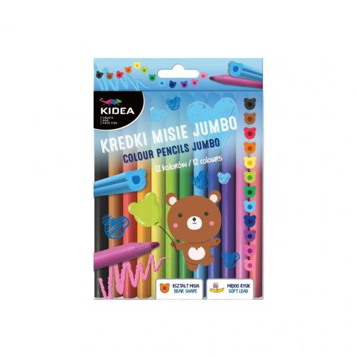 Lápices colores jumbo Oso