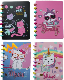 Libretas divertidas colores