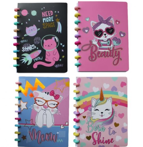 Libretas divertidas colores