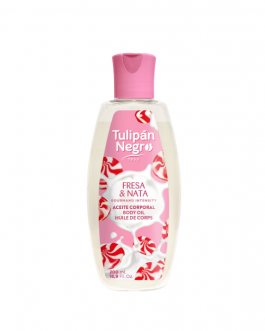 Aceite corporal fresa y nata
