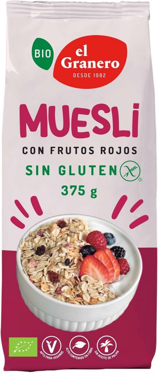 Muesli frutos rojos
