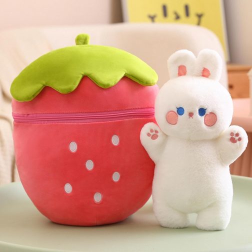 Peluche fresa conejo - Image 2