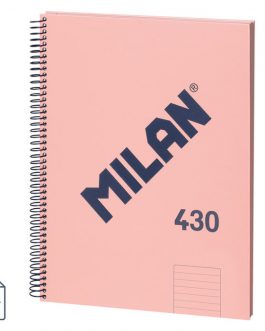 Libreta espiral Milan 80 hojas
