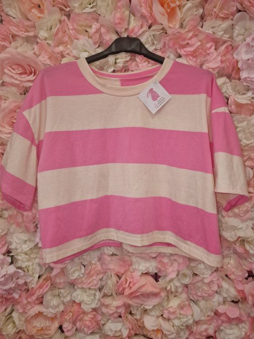 Top crop rayado