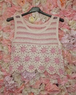Top crop crochet