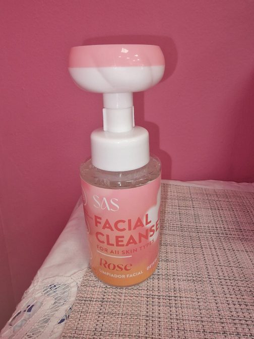 Limpiador facial flor Rosa - Image 3