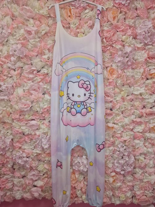 Mono curvy Hello Kitty Arcoíris