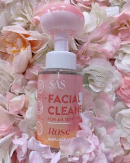 Limpiador facial flor Rosa