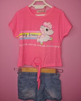 Conjunto niña Unicornio