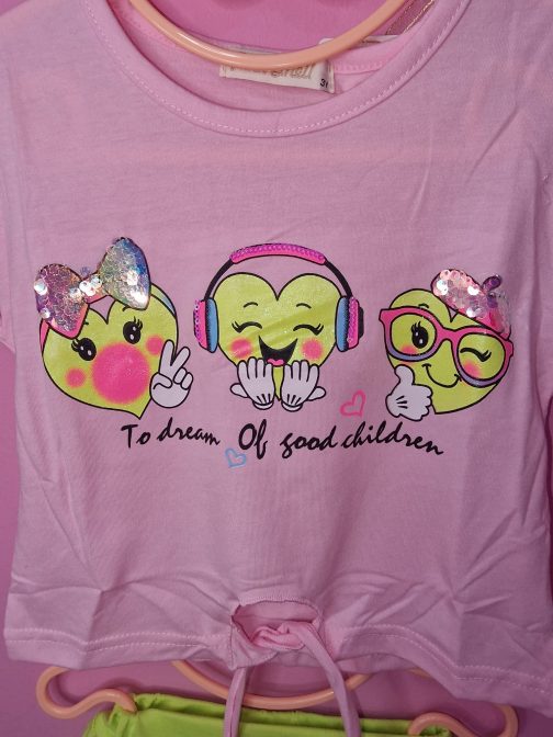 Conjunto niña Corazones - Imagen 3