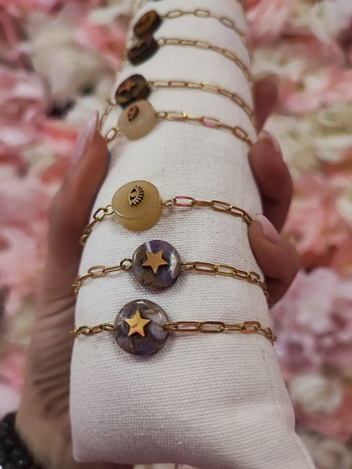 Pulseras acero artesanales - Image 3