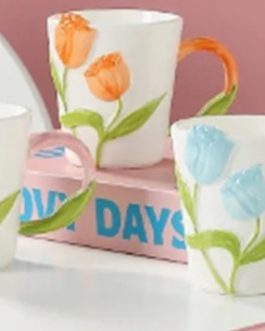 Tazas Tulipanes colores