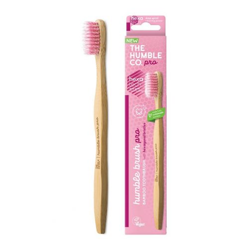 Cepillo de dientes bambú hexatech