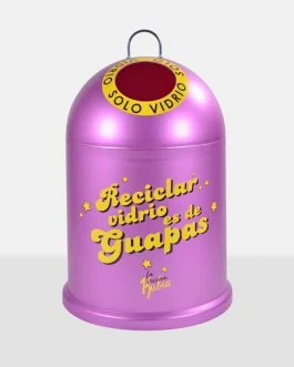 Cubo vidrio La vecina Rubia