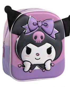 Mochila Kuromi 3D infantil