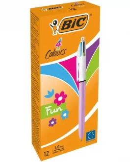 Bolígrafo bic 4 colores Fun