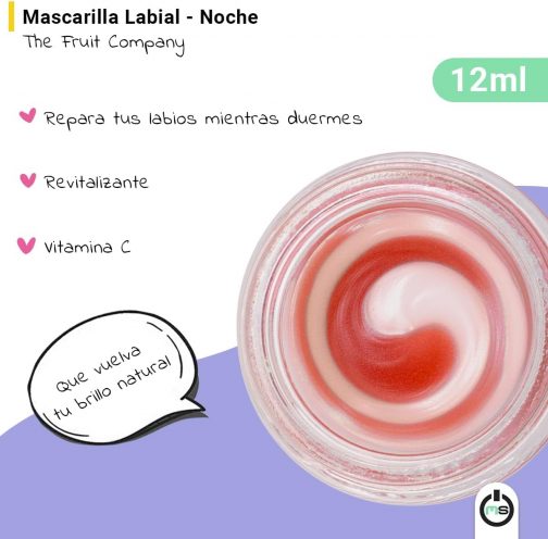 Mascarilla labial Fruit Company Tropical - Imagen 2