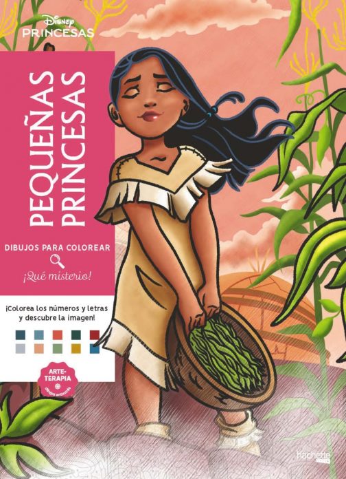 Libro colorear Misterio Pequeñas Princesas