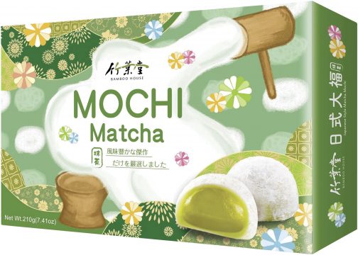 Mochis de té matcha